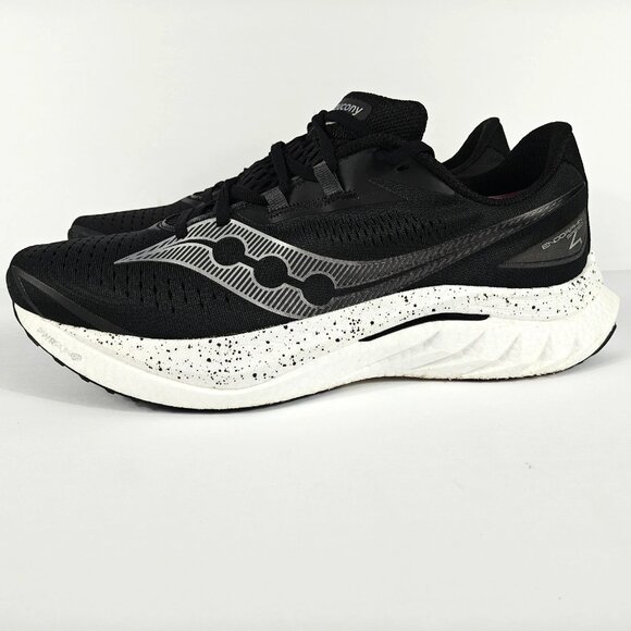 Saucony Endorphin Speed 4 Mens Size 12.5 Running Shoes Black Speckled S20940-100 - Picture 11 of 16